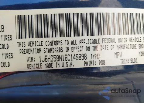 2006 Jeep Commander Limited from USA, damaged, VIN 1J8HG58N16C149898